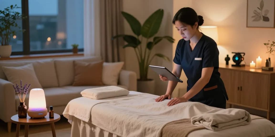 Experience exceptional 강남출장마사지 in a serene home setting with a professional therapist.