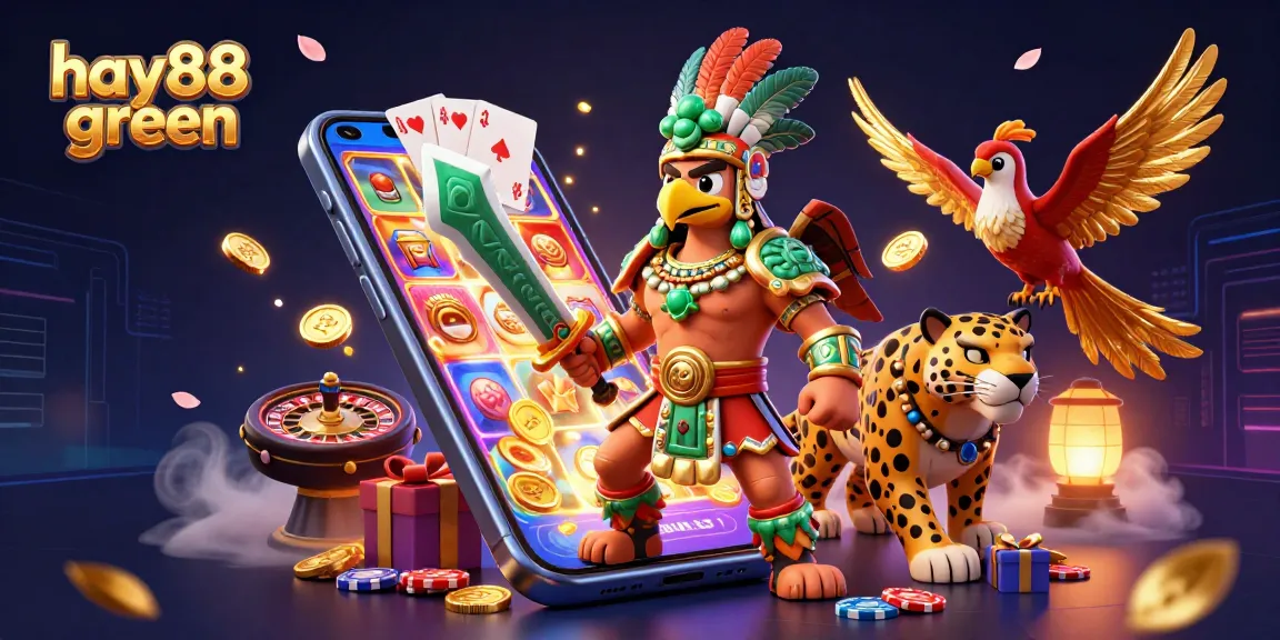 Experience the excitement of hay88 green with immersive slots and games action.