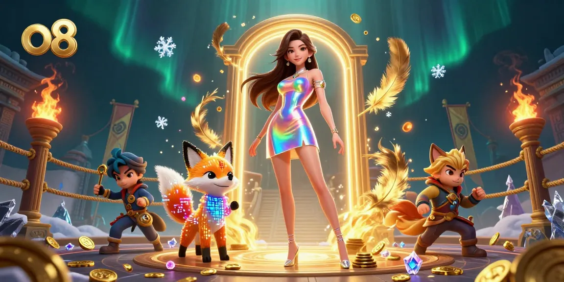 Win big at o8 with colorful casino adventures featuring vibrant games and exciting scenes.