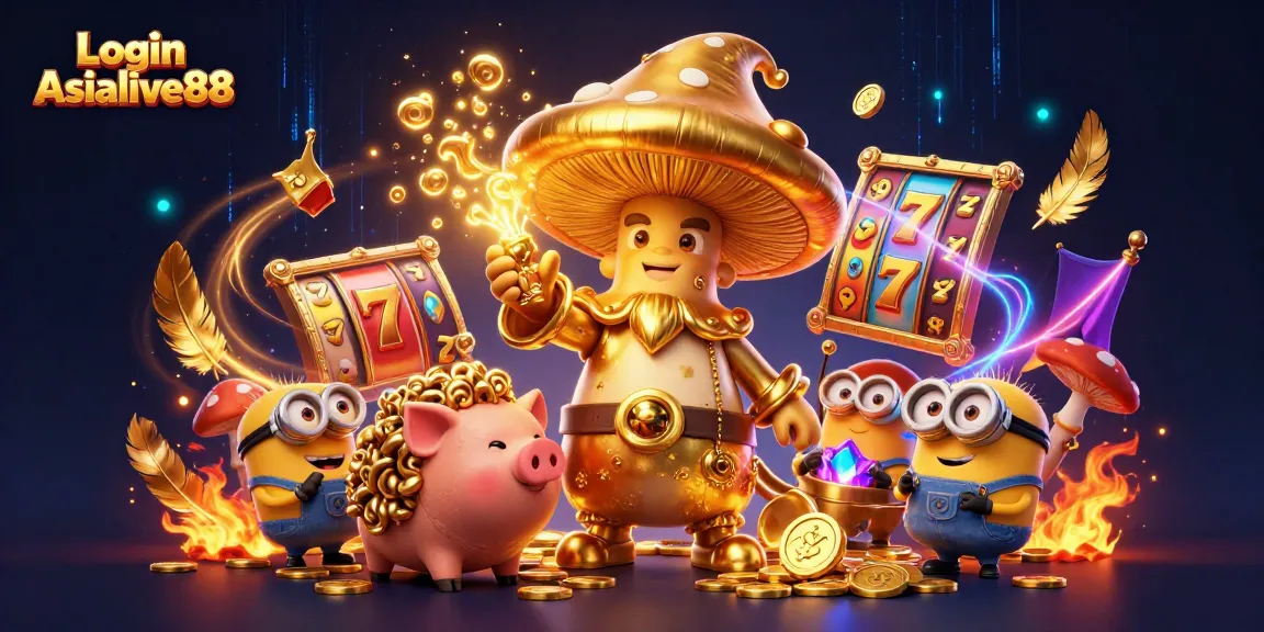Experience thrilling gameplay and lucky wins with Login Asialive88's magical casino adventure.