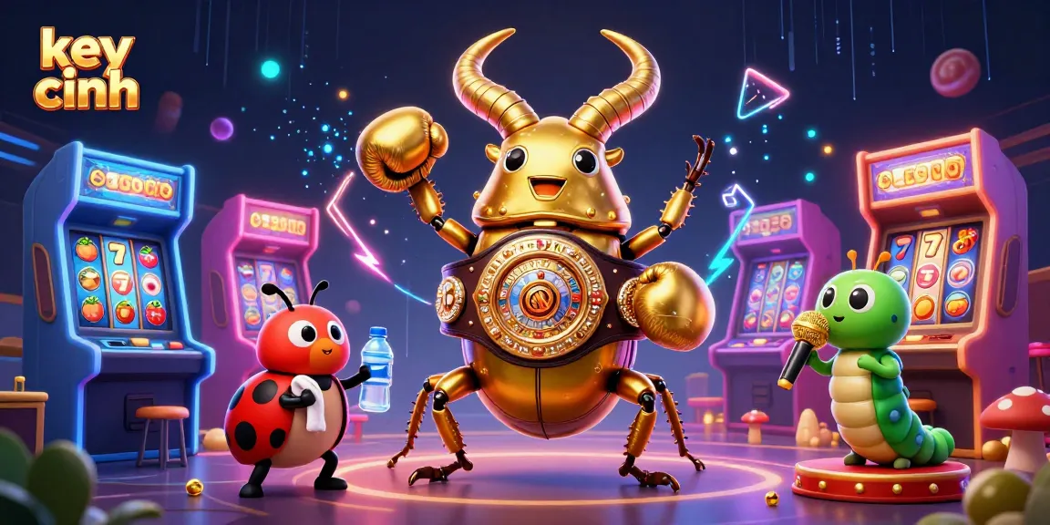 Engage in lively gaming experiences with "key chính" featuring vibrant casino elements and characters.
