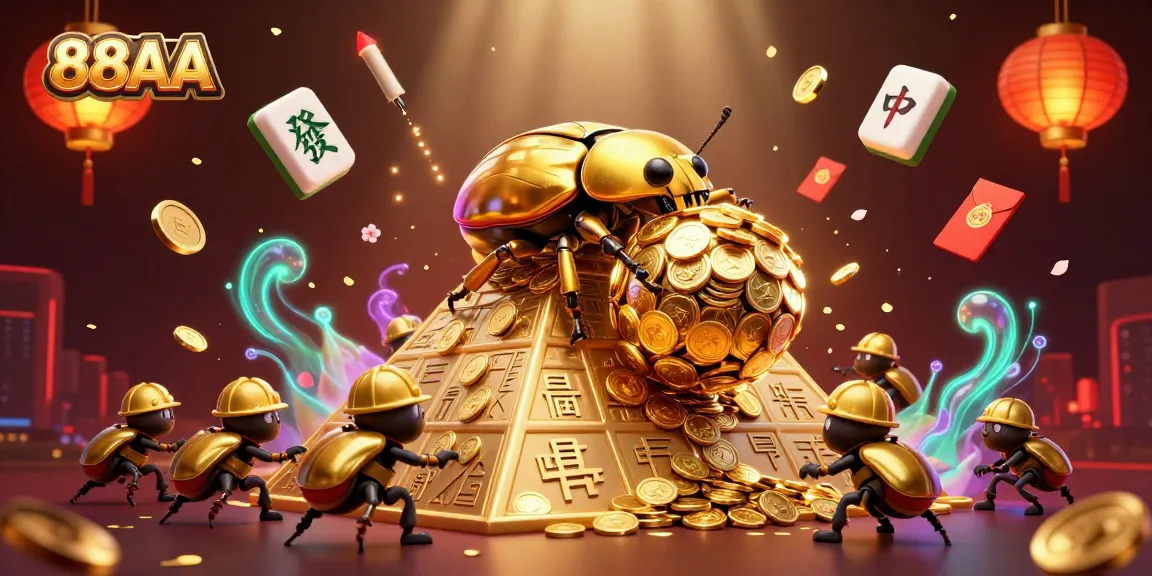 Experience thrilling gameplay at 88AA with a unique blend of gold and fun casino elements