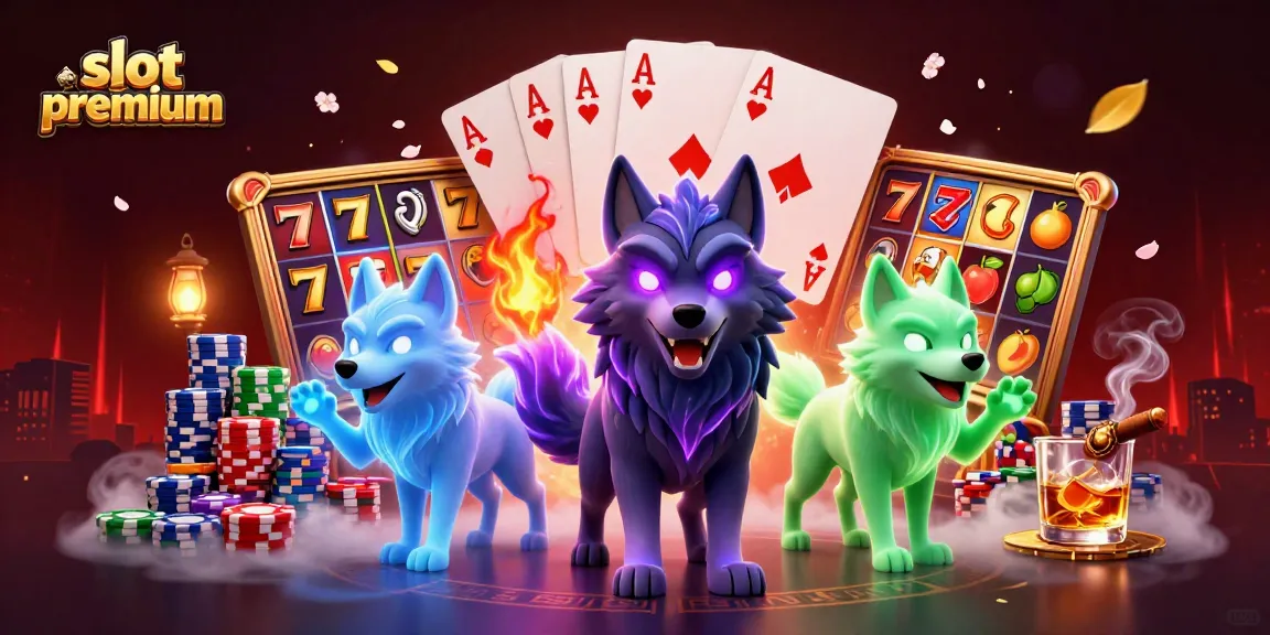 Win big with slot premium in this vibrant, ultra-detailed 3D casino scene.